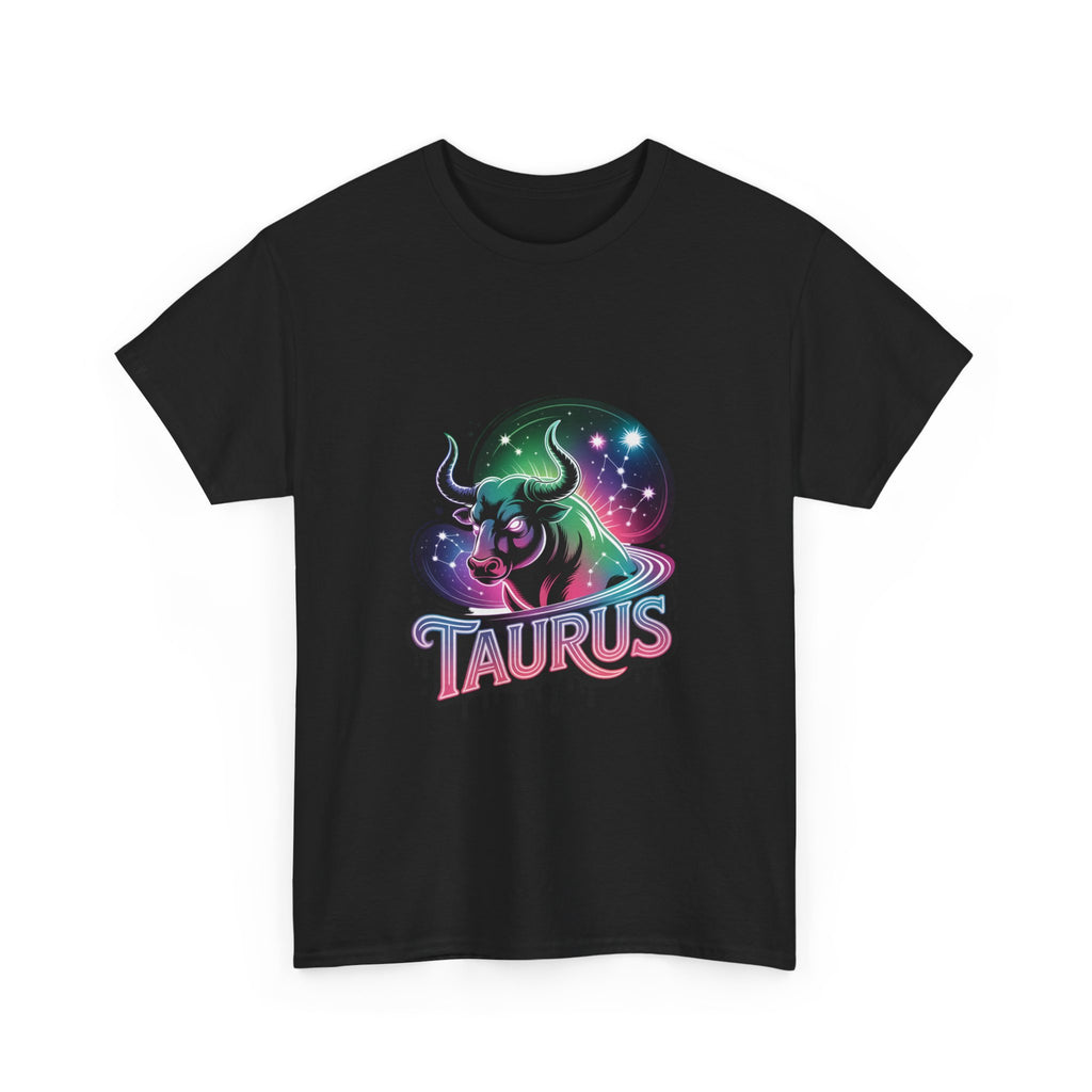 Neon Taurus Zodiac Tee