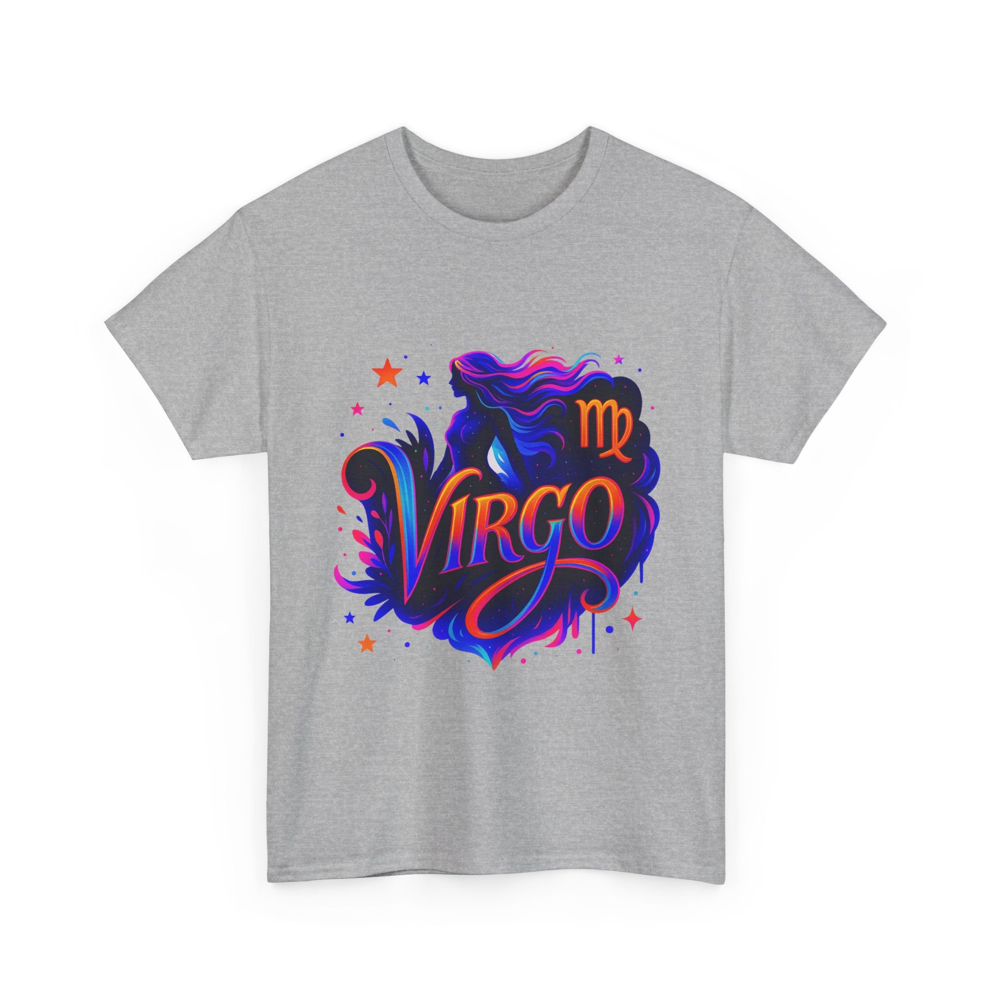 Neon Virgo Zodiac Tee