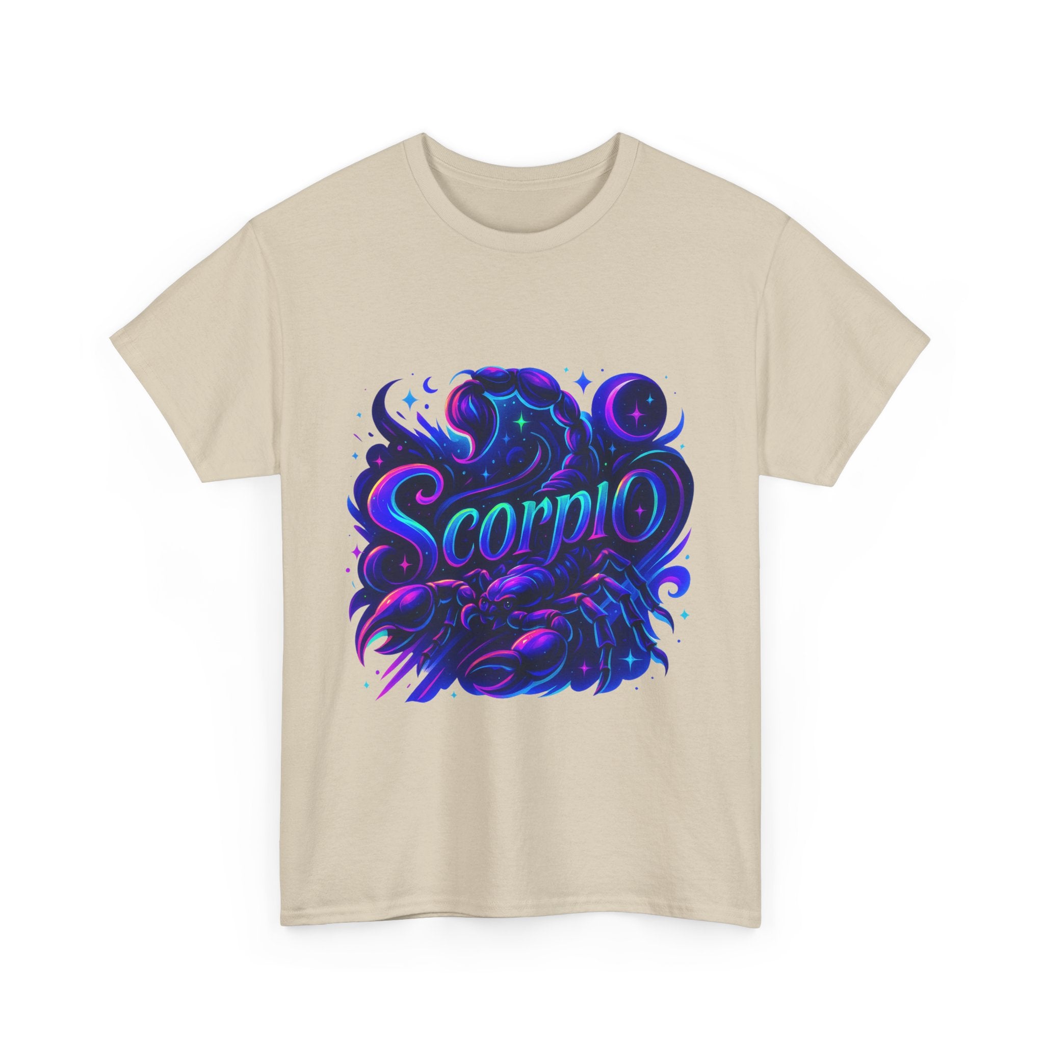 Neon Scorpio Zodiac Tee