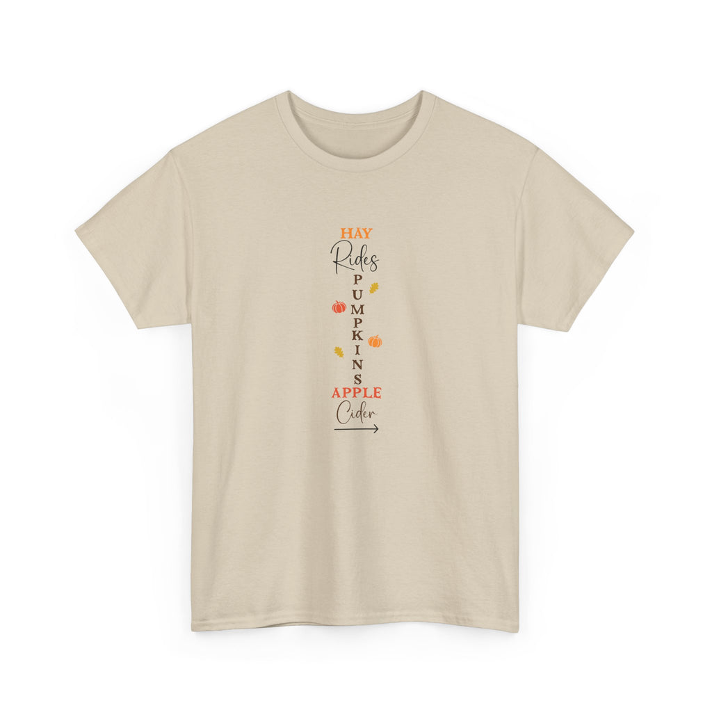 Hay Rides Pumpkins T-Shirt
