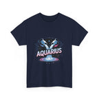 Neon Aquarius Zodiac Tee