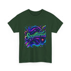 Neon Sagittarius Zodiac Tee