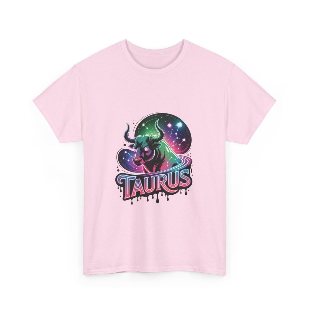 Neon Taurus Zodiac Tee