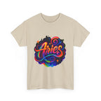 Neon Aries Zodiac Tee