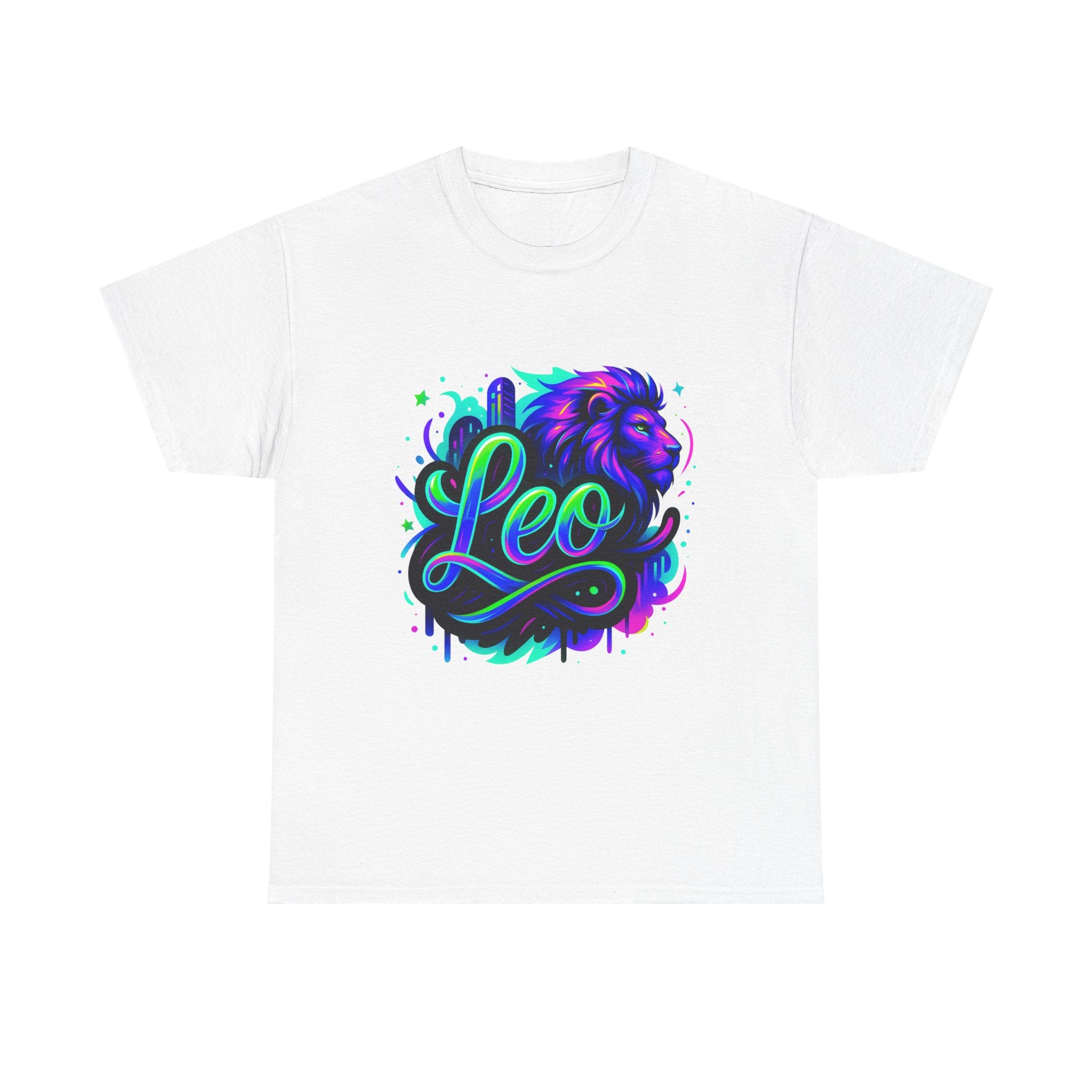 Neon Leo Zodiac Tee