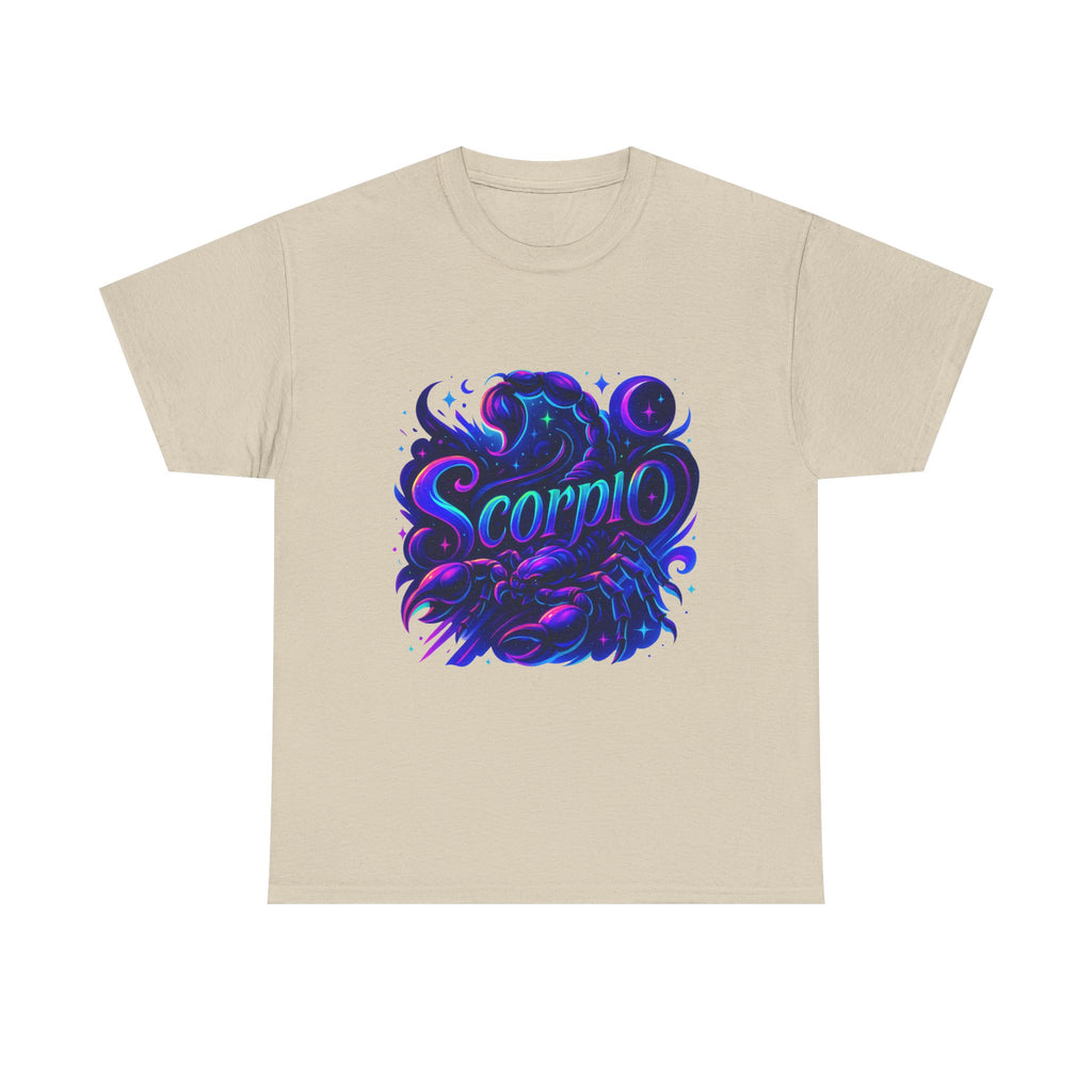 Neon Scorpio Zodiac Tee