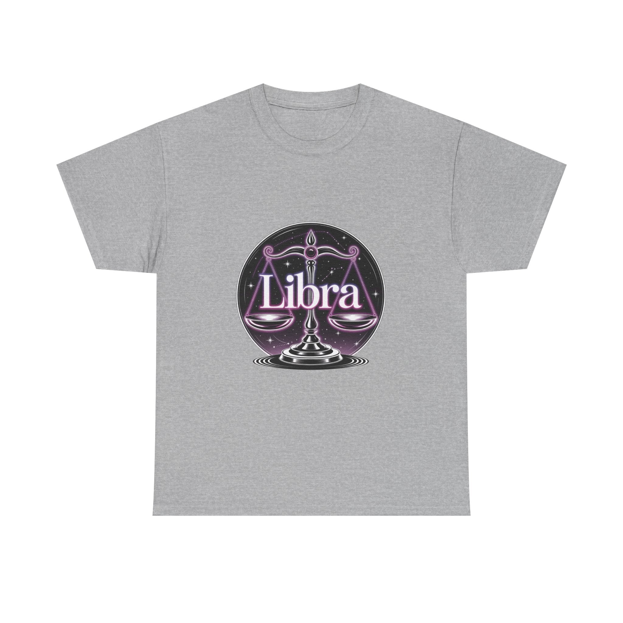 Neon Libra Zodiac Tee