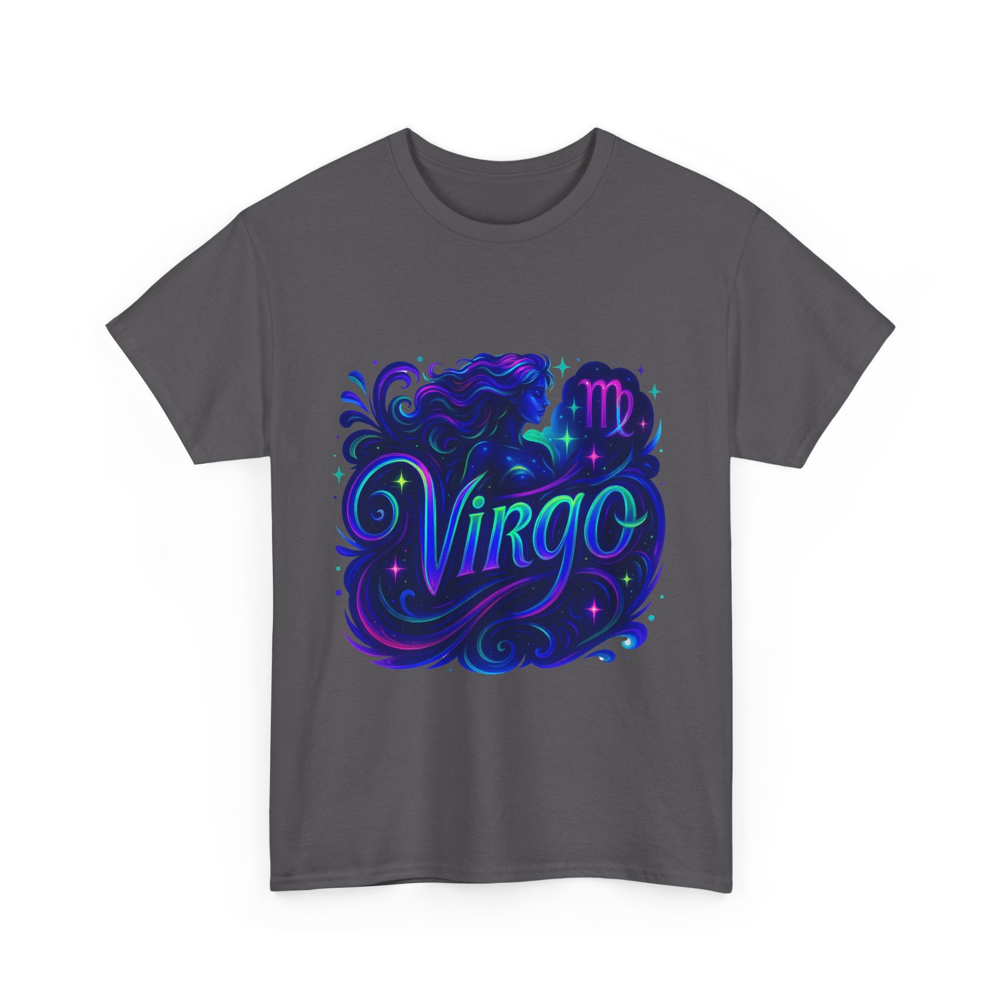 Neon Virgo Zodiac Tee