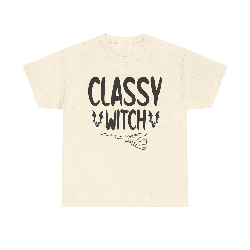 Classy Witch Halloween Tee