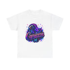 Neon Capricorn Zodiac Tee