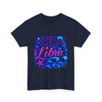Neon Libra Zodiac Tee