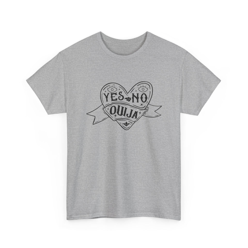 Unisex Tee - Yes No Ouija Graphic Print Shirt