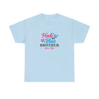 Pink Or Blue Brother Loves You Graphic Tee