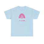 It's A Girl Unisex Tee, Baby Shower Gift, Gender Reveal Shirt, Pink Newborn Outfit, Pregnancy Announcement Top