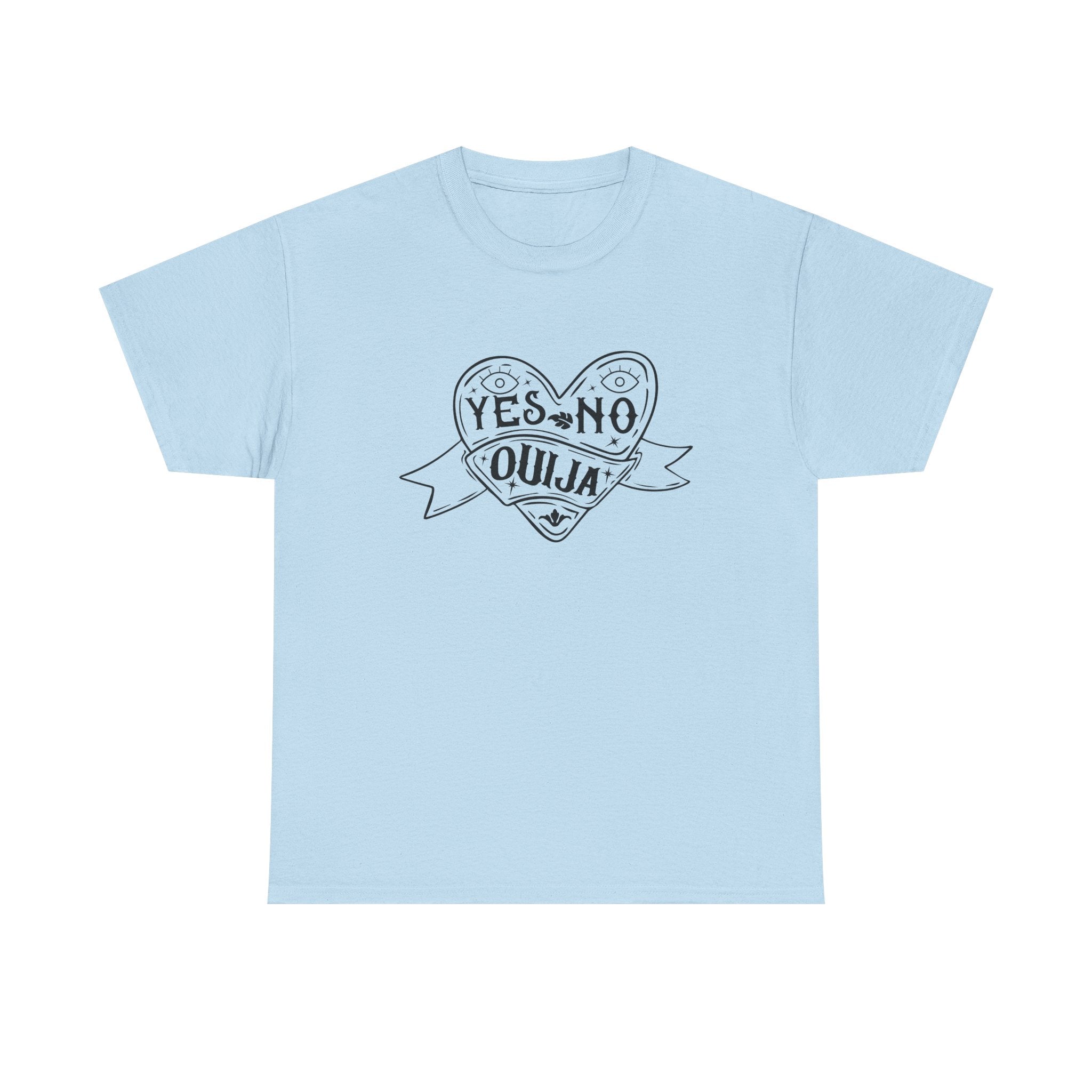 Unisex Tee - Yes No Ouija Graphic Print Shirt
