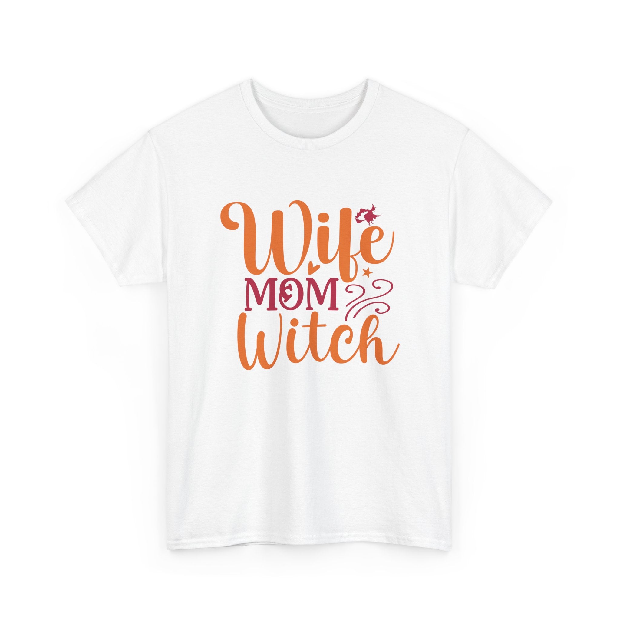 Wife, Mom, Witch graphic T-Shirt