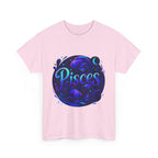 Neon Pisces Zodiac Tee