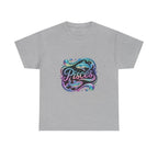 Neon Pisces Zodiac Tee