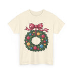 Christmas Wreath graphic Tee