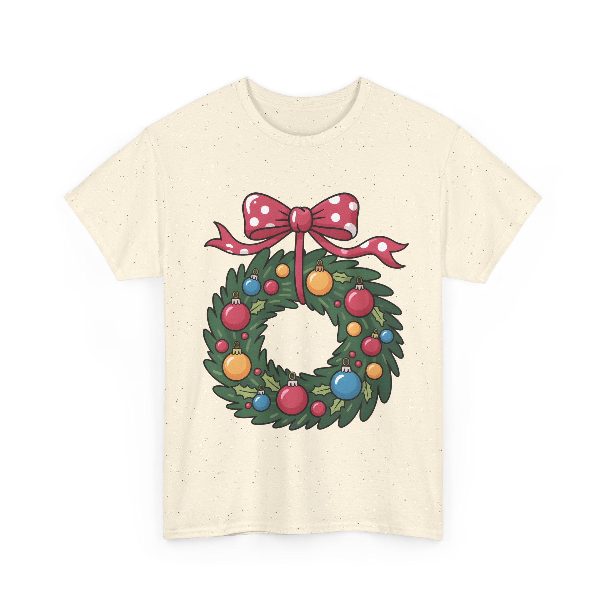 Christmas Wreath graphic Tee