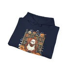 Ghost Library Halloween Hoodie