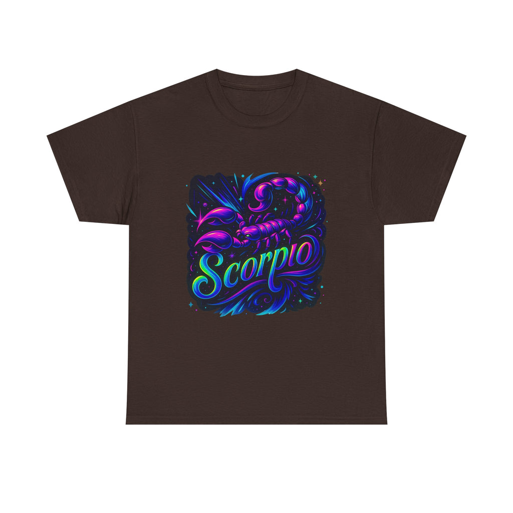 Neon Scorpio Zodiac Tee