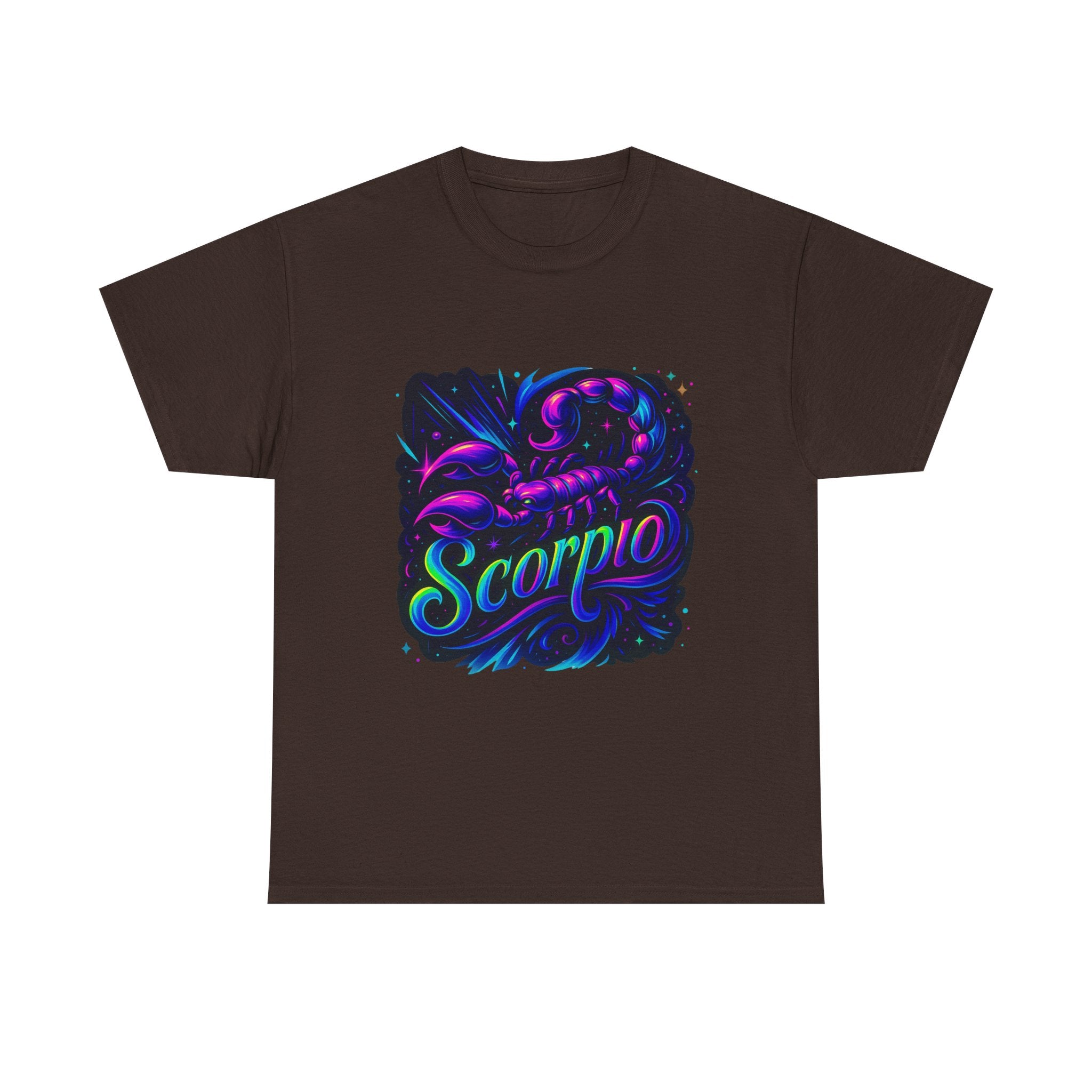 Neon Scorpio Zodiac Tee