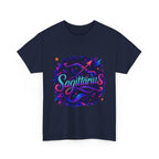 Neon Sagittarius Zodiac Tee
