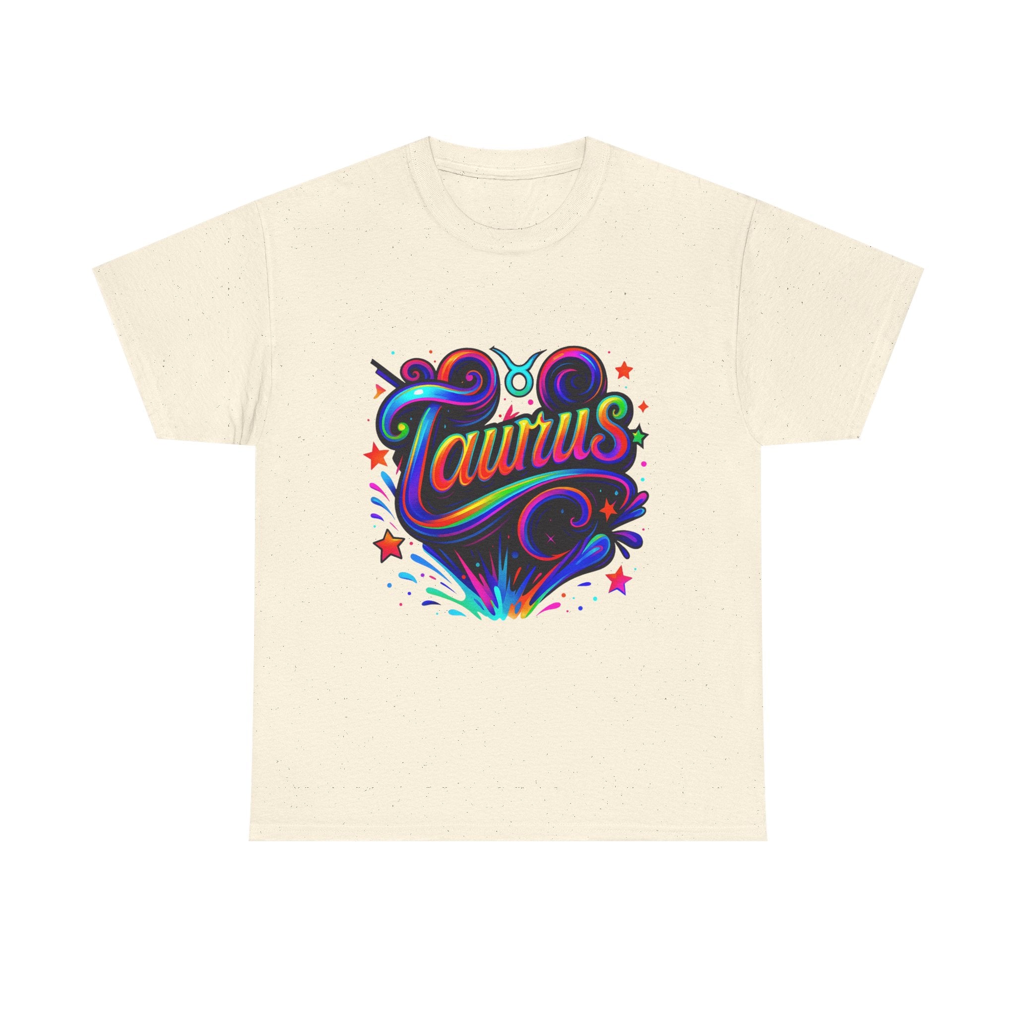 Neon Taurus Zodiac Tee