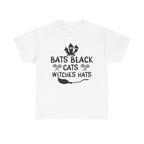 Bats Black Cats Witch Hats Tee