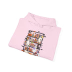 Ghost Reading Books Halloween Hoodie