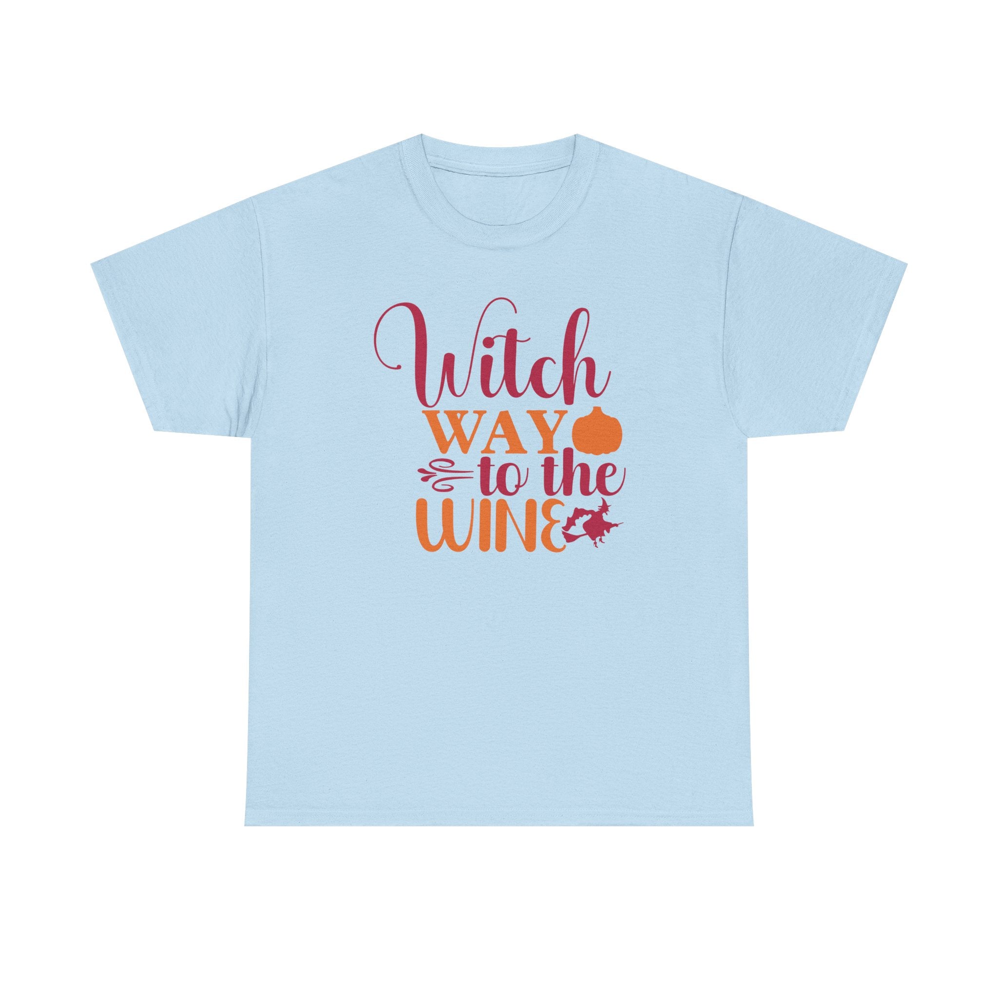 Witch Way To The Wine Halloween Tee