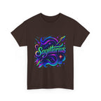 Neon Sagittarius Zodiac Tee