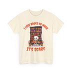 Funny Halloween Skeleton Book Lover Reading Adults Kids Book Premium T-Shirt