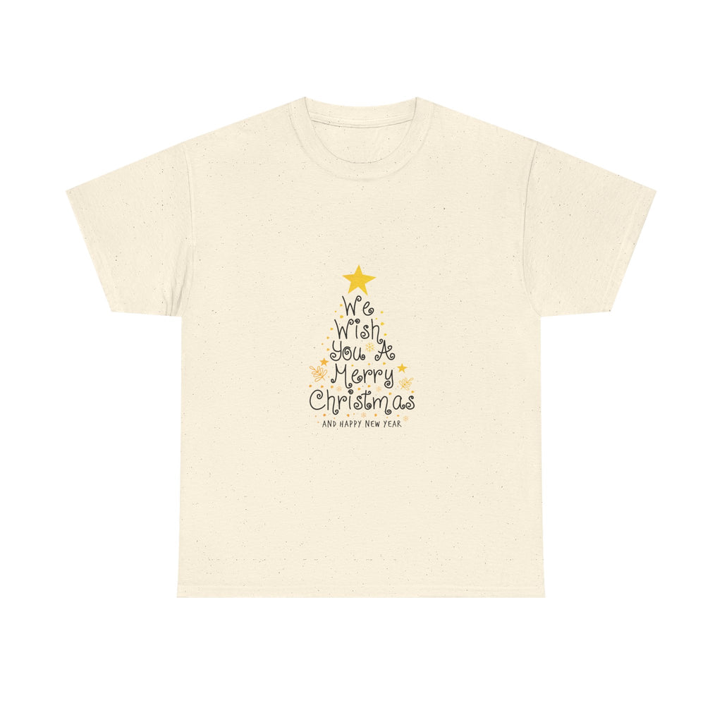 We Wish You A Merry Christmas & Happy New Year Graphic Tee