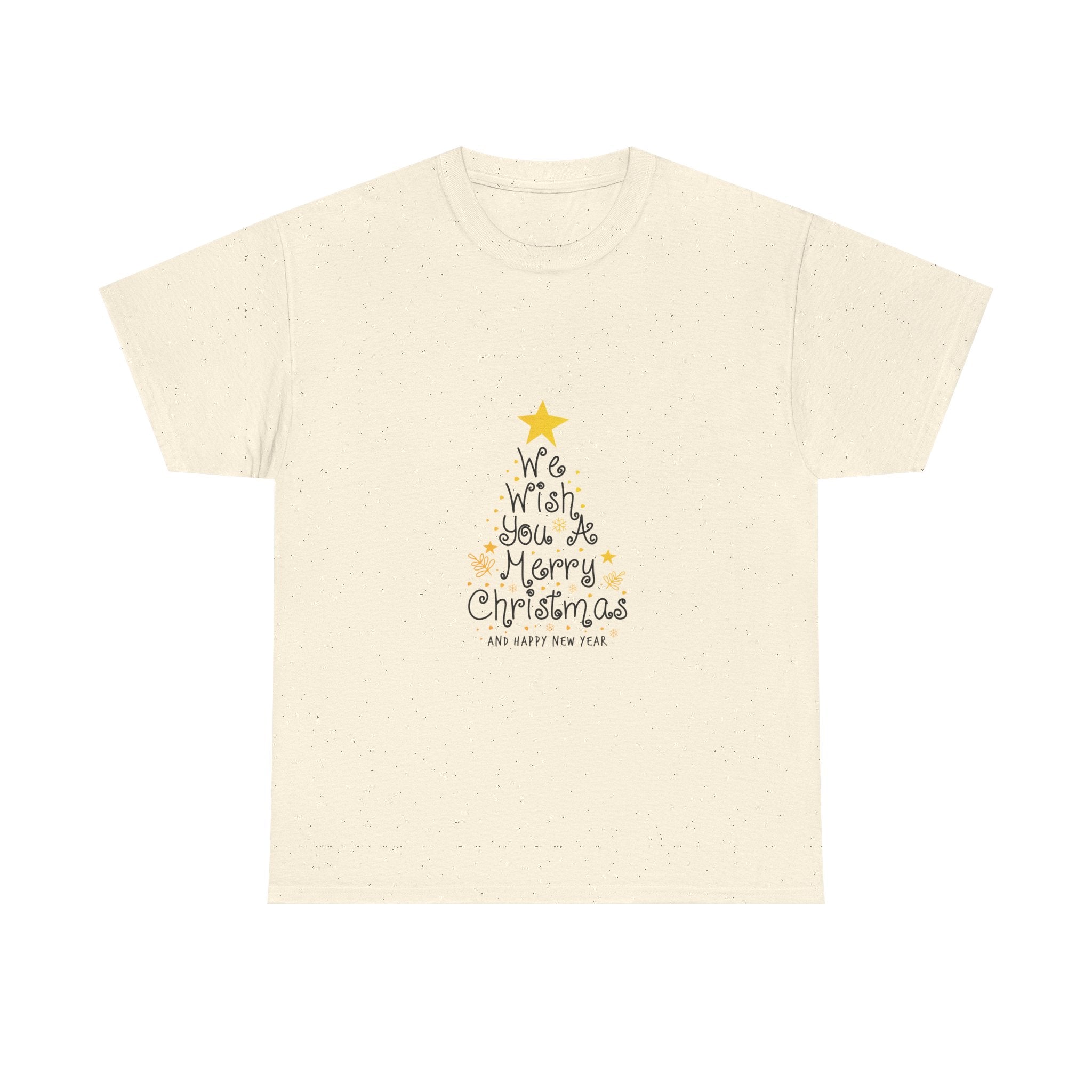 We Wish You A Merry Christmas & Happy New Year Graphic Tee