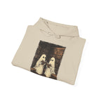 Halloween Ghost Book Reading Hoodie