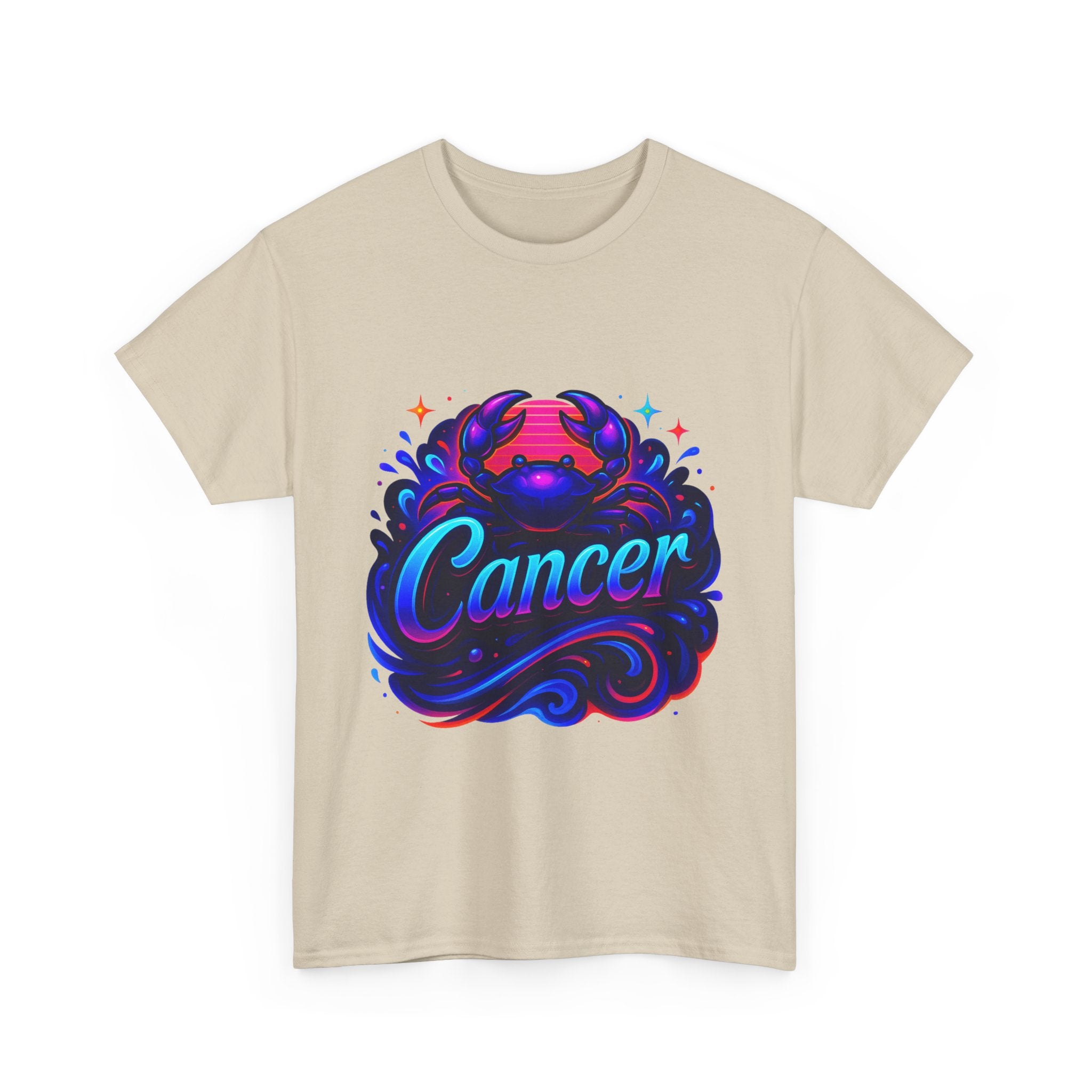 Neon Cancer Zodiac Tee