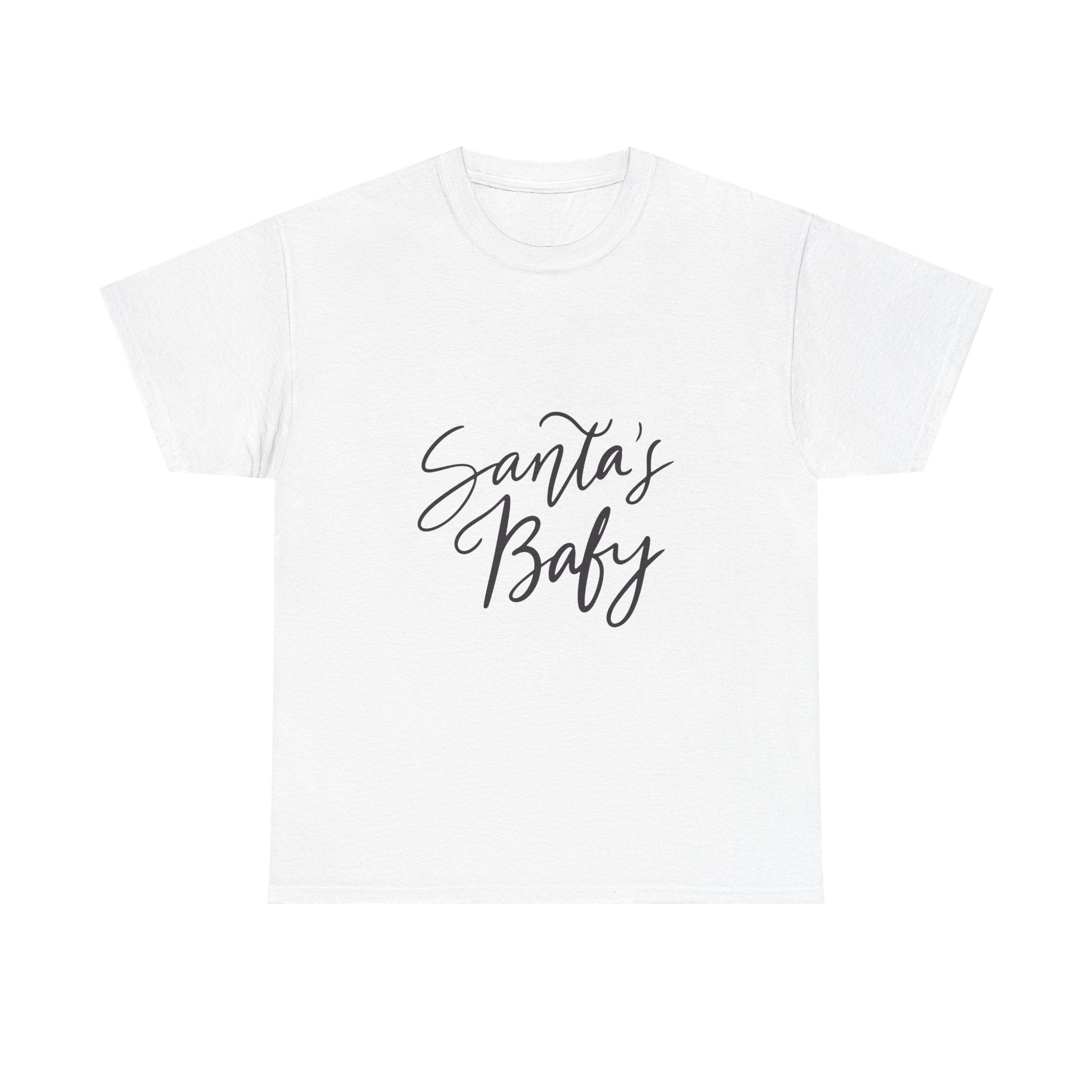 Santa's Baby Graphic Tee for Christmas