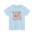 Wife, Mom, Witch graphic T-Shirt