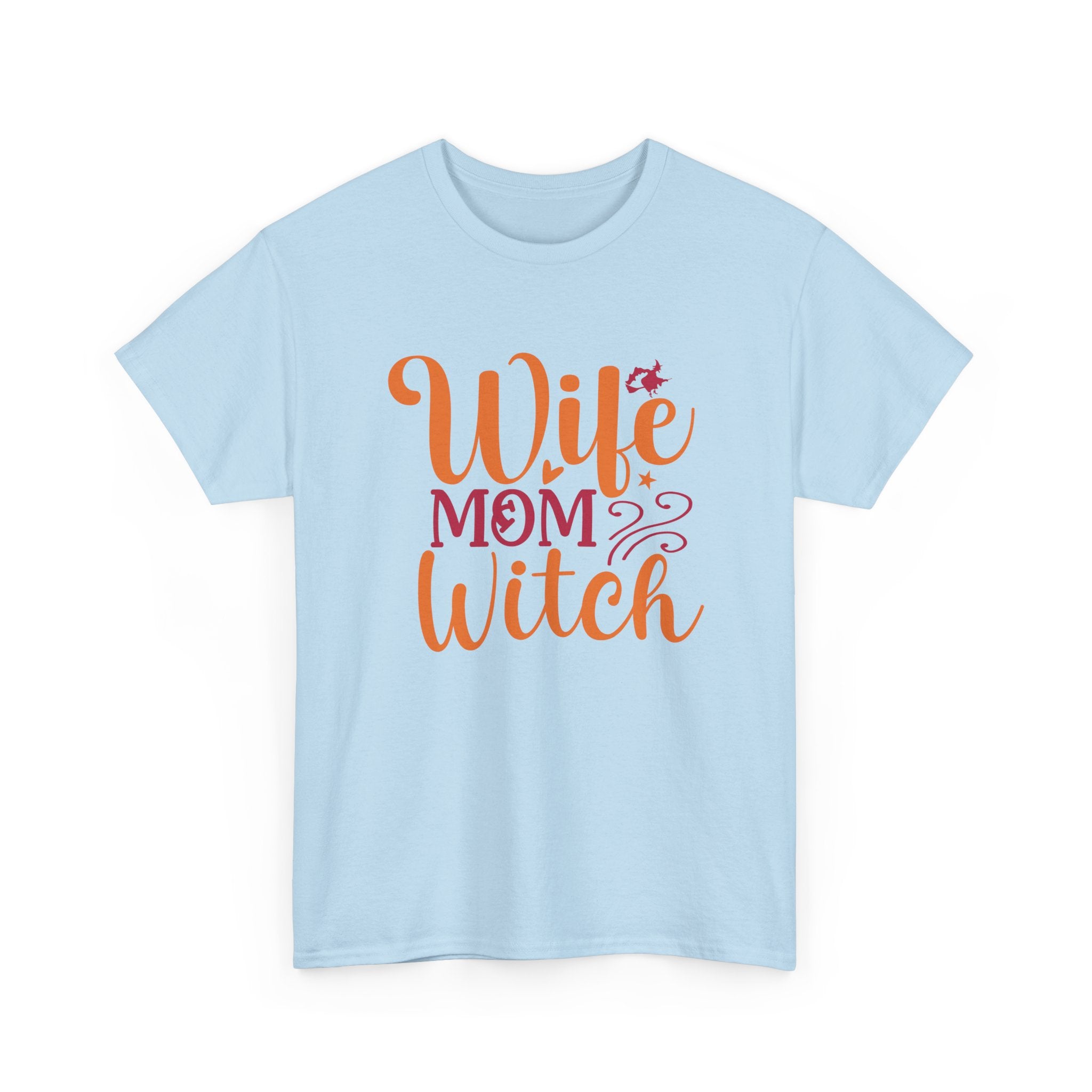 Wife, Mom, Witch graphic T-Shirt