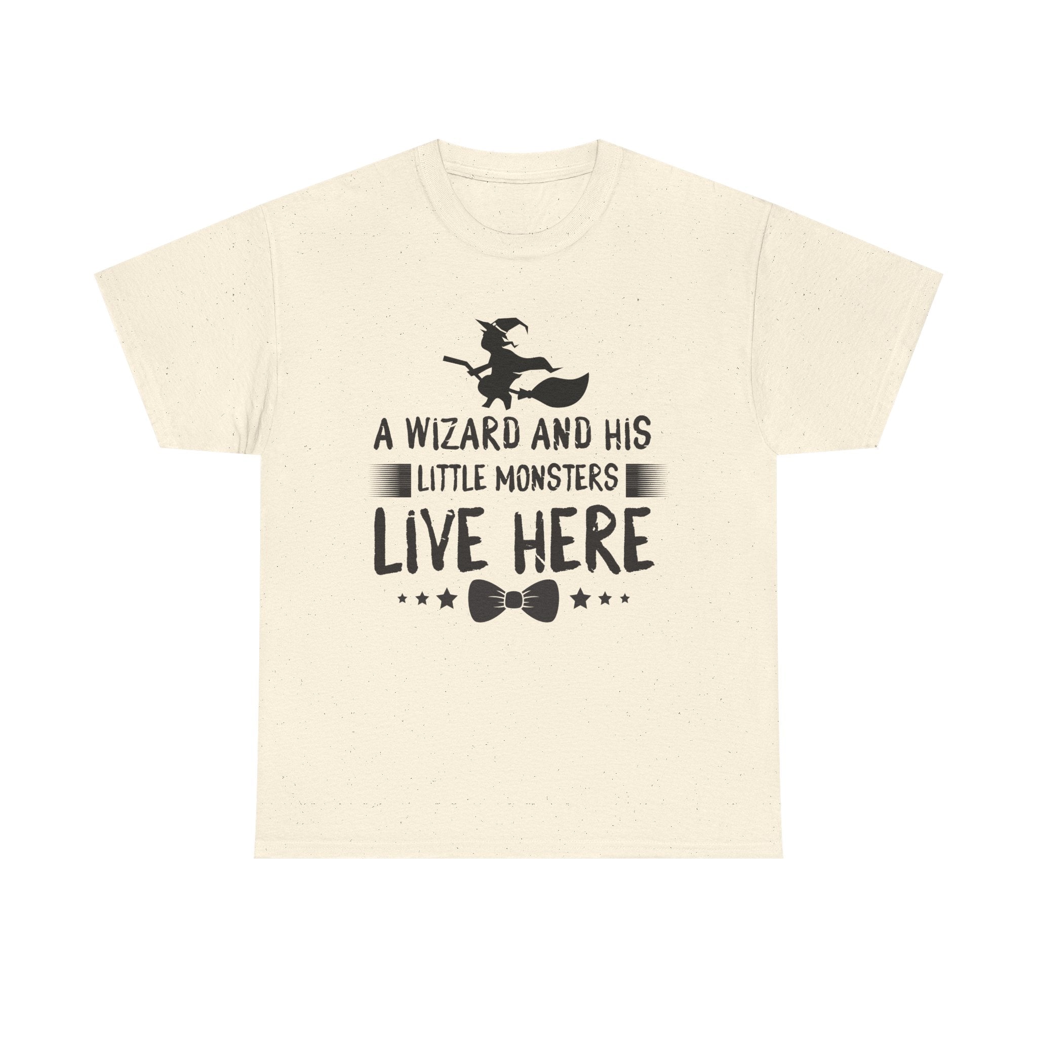 A Wizard and His Little Monsters Live Here T-Shirt