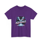 Neon Aquarius Zodiac Tee