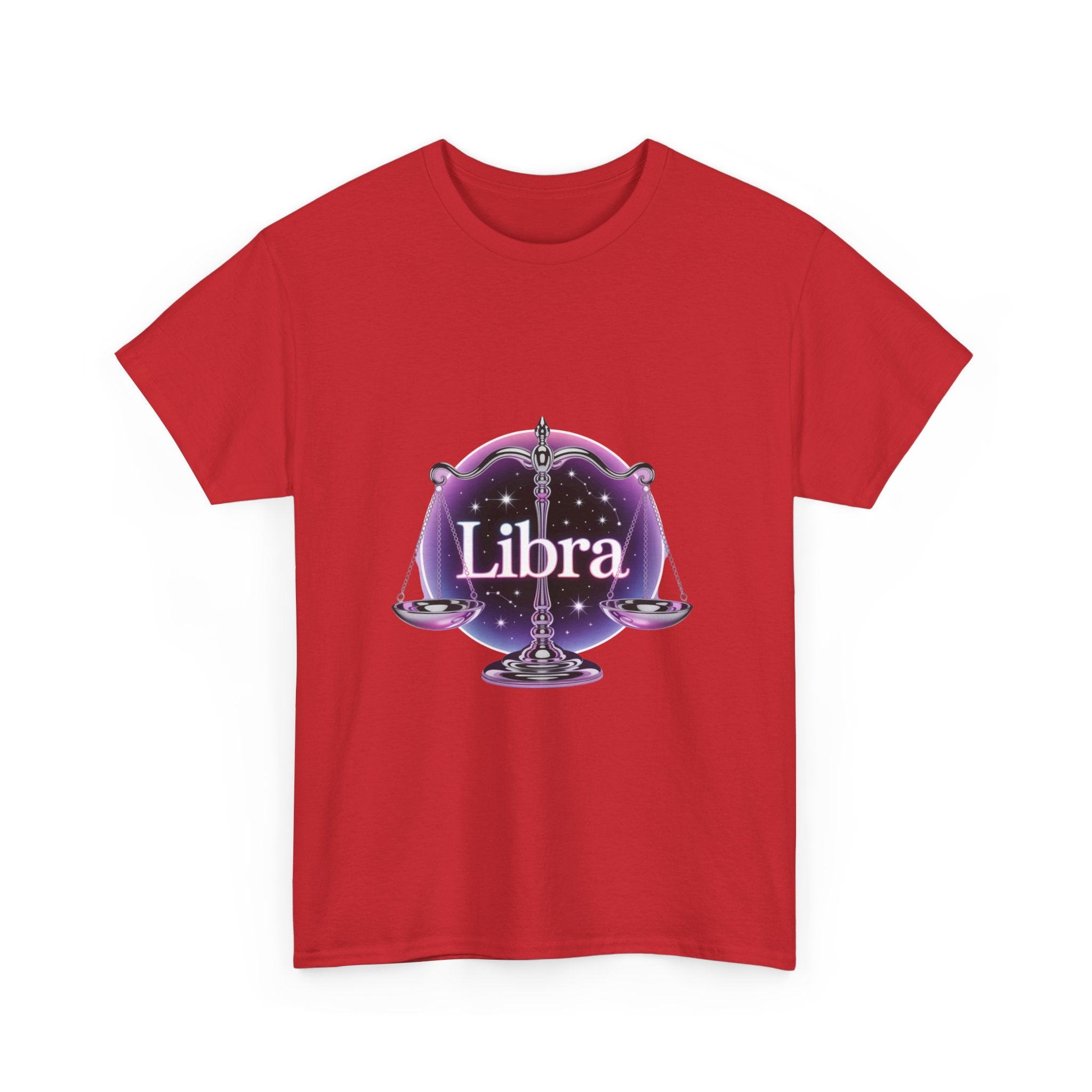 Neon Libra Zodiac Tee