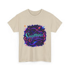 Neon Sagittarius Zodiac Tee