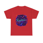 Neon Sagittarius Zodiac Tee