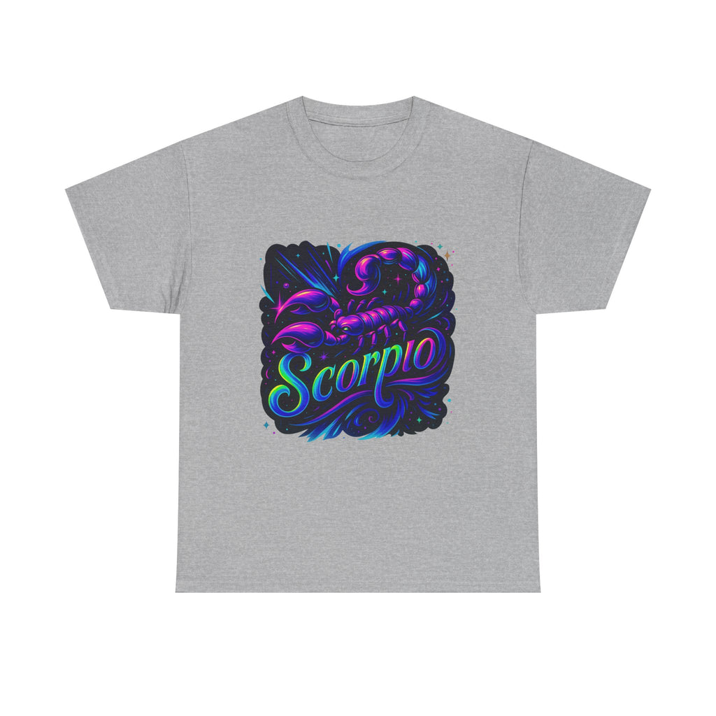Neon Scorpio Zodiac Tee