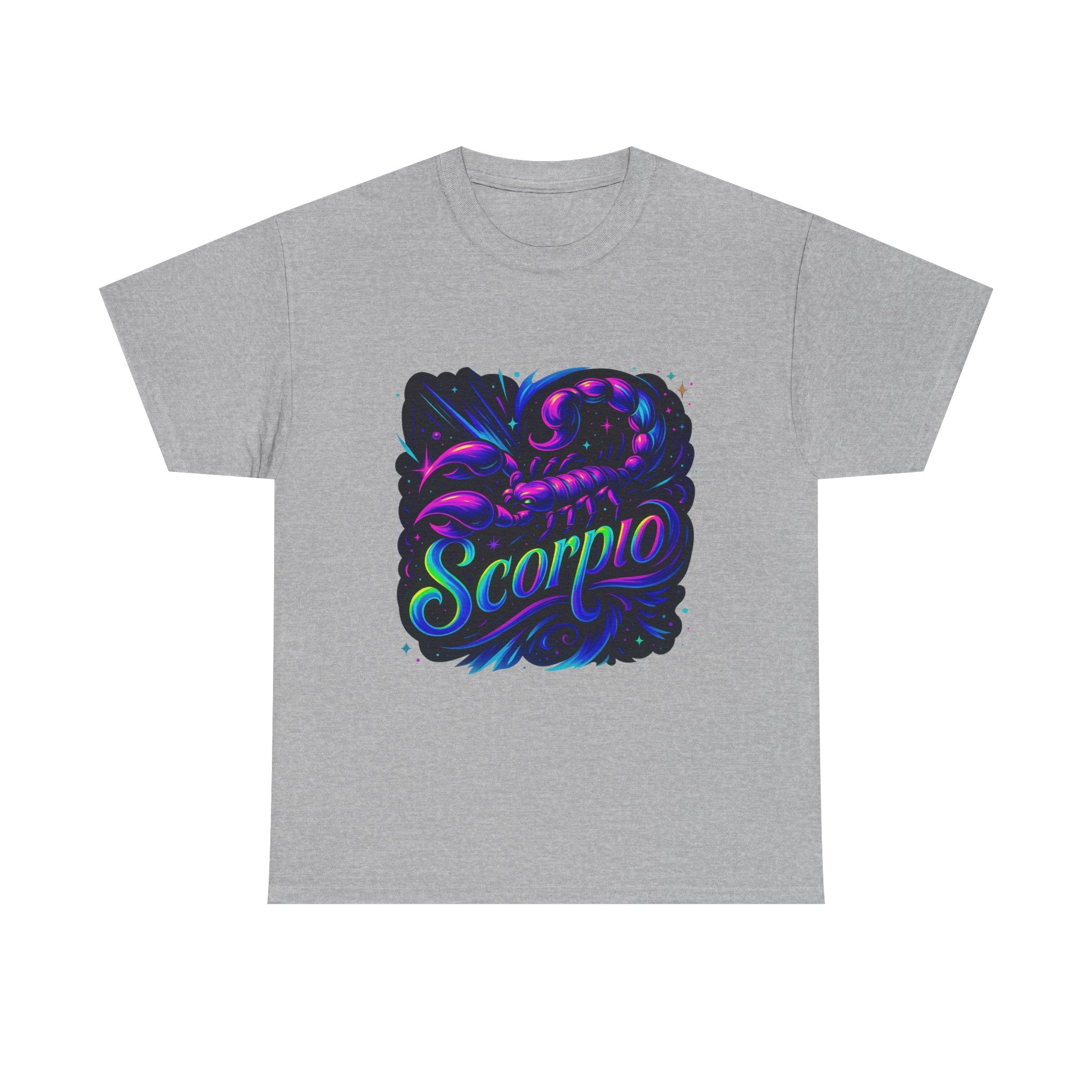 Neon Scorpio Zodiac Tee