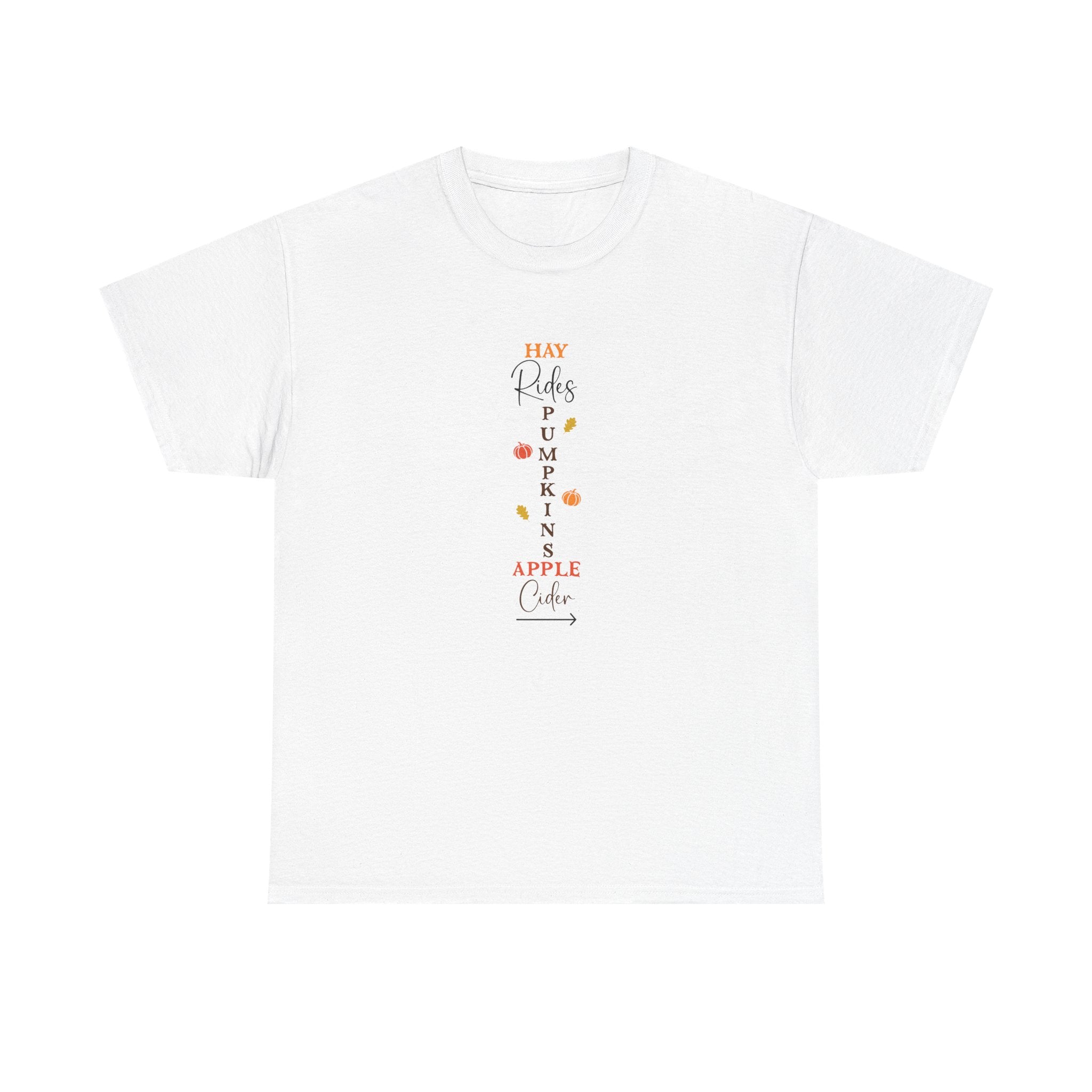 Hay Rides Pumpkins T-Shirt