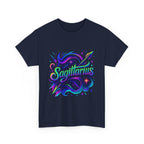 Neon Sagittarius Zodiac Tee